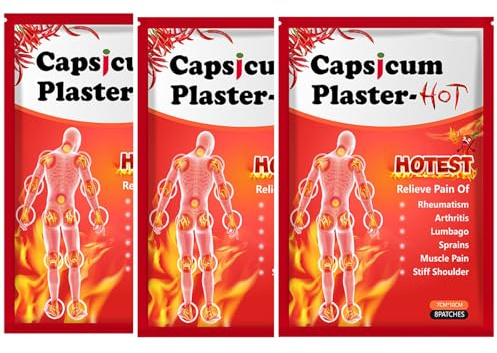 Parches Térmicos de Capsaicina,Parches Térmicos de Capsaicina Natural,Parches Termicos,Parches para Aliviar el Dolor,Parche Caliente para Aliviar el Dolor de Yeso Capsicum