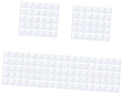 TOPPERFUN 250stücke Vertikale Jalousien Reparatur-patches Selbstklebende Blind-reparaturstickers Für Schnelle Und Einfache Instandsetzung Von Vertikalen Lamellen Wohnräumen Und Büros