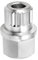 OTOTEC 1 écrou de verrouillage de roue 40/23PT - Clé de démontage de clé antivol compatible avec BMW Série 5 Série 3 Série 1 Pièces automobiles