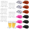 rflaueo 24pcs Mini Cute Cowboy Boot Shot Glasses Plastic Western Cowboy Mini Beer Mugs 1oz Reusable Cowboy Boot Cups for Cowboy Party Bachelorette Party Supplies Wedding Decorations（U277-12）