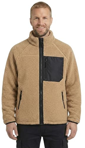 Brandit Teddyfleece Jacket 15Y, Color: camel, Size: L