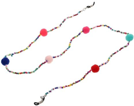BESPORTBLE Bunte Brillenkette Aus Weichem Material Mit Anti Verlust Funktion Für Und Maskenhalter Schmuckband
