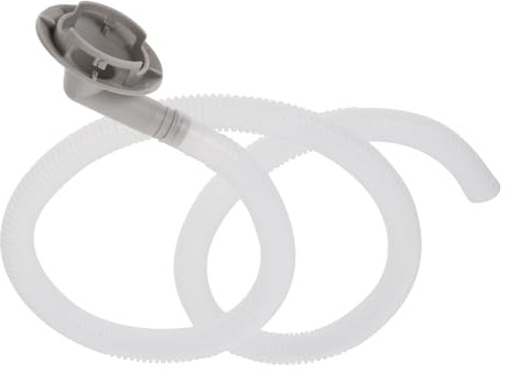 Solustre Connettore Per Tubo Di Scarico Condizionatore 40Mm Gomito Abs Pvc Trasparente Kit Di Scarico Condensa 1 Metro Per Unità Split E Finestra Uso Domestico Ufficio