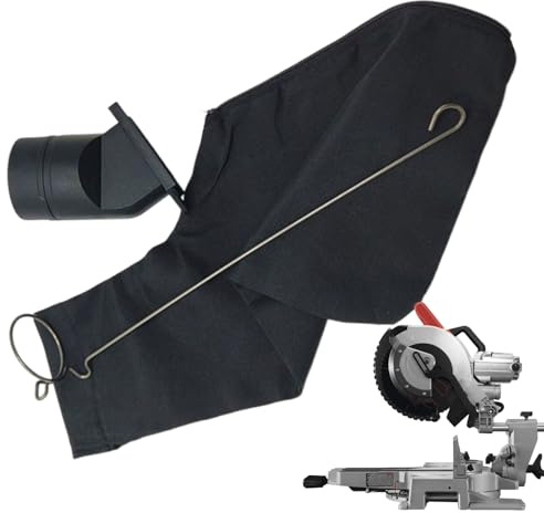 Sac à poussière pour scie à onglet – Sac à poussière efficace pour scie à onglet | Sacs collecteurs de poussière | Bbag | Housse anti-poussière adaptée pour les espaces de travail plus propres et les