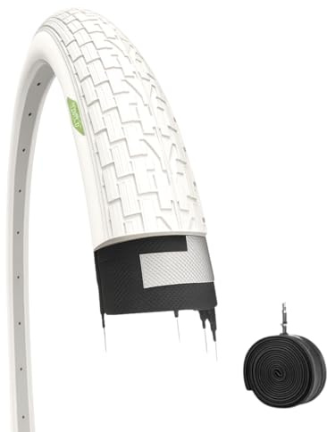 ECOVELO Copertone Bici Cubierta, Negro, 1