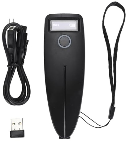 Pissente 2D 1D Barcode Scanner, 2.4G Wireless QR-Code-Leser mit 3-in-1-Verbindung USB Kabelgebunden & & 2.4G für PC POS Laden Lager