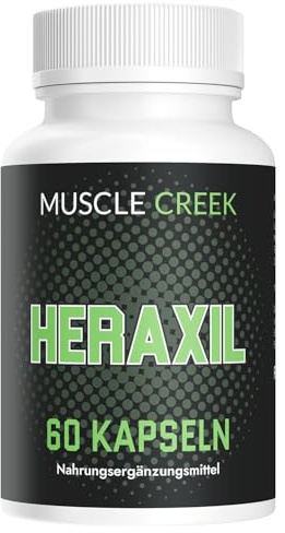 Heraxil Kapseln | HOCHDOSIERT & STARK | Für das Training | MAXIMUM | 60 Kapseln pro Dose
