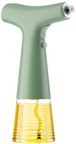 Generico Pulverizador eléctrico para aceite - Botella dispensadora de spray para aceite de 13,5 x 7,5 x 24,2 cm para cocina | Pulverizador de oliva recargable | Botella Spritz portátil | Cocina para