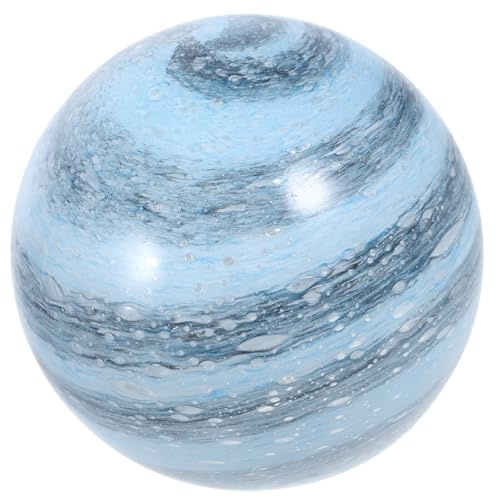 jojofuny Abat-jour en Verre Bleu Clair de Globe pour Lampe Suspendue, Design Polyvalent et Lumière D'ambiance, Remplacement pour Lampes Moléculaires