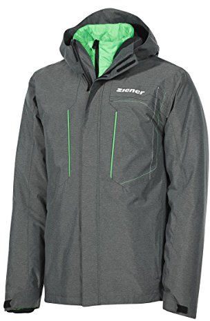 Ziener Herren Skijacke Torrent Man Jacket Ski Herrenskijacke, Dark Melange, 52
