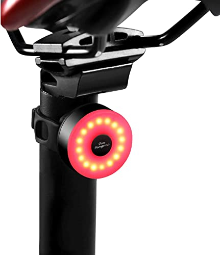 Luce Posteriore Bici 90 Ore di Autonomia - Luci Bicicletta Led Compatte, 5 Modalità, Impermeabile IP65, Ricaricabile USB C, Supporti a Sgancio Rapido per Sella & Reggisella, DONPEREGRINO M2