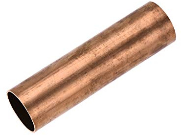 sourcing map 100mm Länge Kupferrohr 28mm Außendurchmesser, Nahtlose Gerades Rohr 1mm Wandstärke, Kupfer Rundrohr für Industrie Bauwesen Garten Haushalt Bastelarbeiten Dekoration