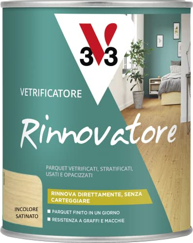 V33 Vetrificatore Rinnovatore Satinato Incolore 2,5L