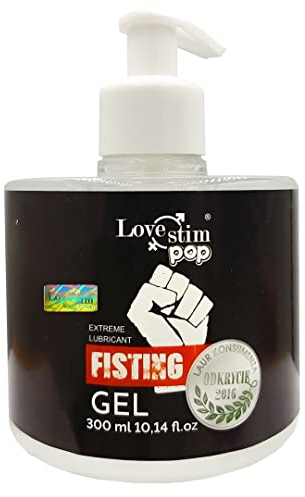 LoveStim Fisting Gel - Gleitgel Wasserbasierend - Gleitmittel Wasserbasis - Extreme Lube - 300 ml