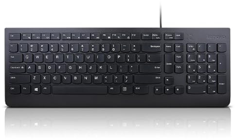 Lenovo Essential Clavier USB QWERTY Noir