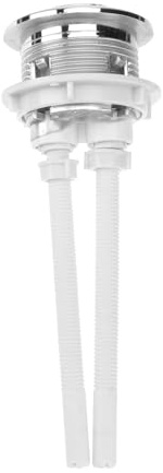BESTonZON botón del tanque de agua válvula de agua doble pulsador cisterna universal botón del inodoro tanque de agua de doble descarga depósito de agua manejar palanca de mando Accesorios
