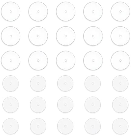 50 Stück wildfleisch disc(Enthält 25 Stück 7mm, 25 Stück 9mm), Wildfleisch Piercing, Anti Wildfleisch Piercing Disc, Silikon-Pads für sicheren Halt, Perfekt für empfindliche Haut und den täglichen Geb
