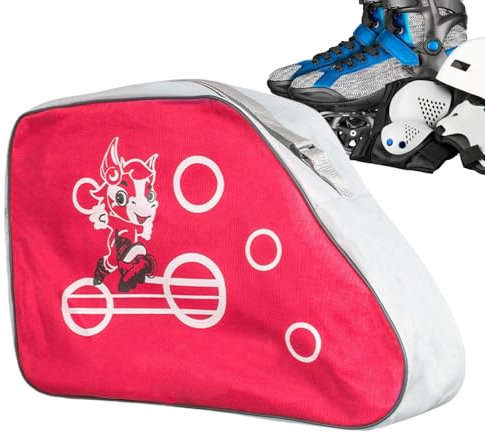 Eislauftasche, Rollschuhtasche | Atmungsaktive Eiskunstlauf-Tasche, Inline-Skate-Tasche, Rollschuh-Zubehör | Rollschuh-Rucksack, verstellbare Schlittschuh-Tasche für wöchentliches Training, Freizeitge