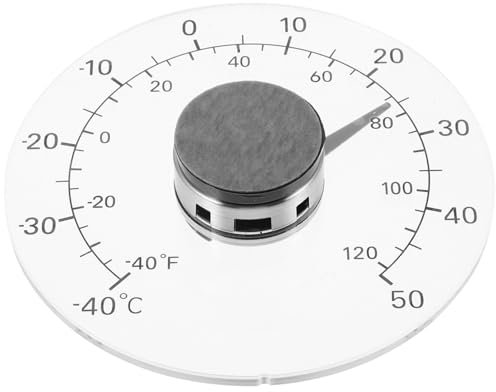BESPORTBLE Fensterthermometer Zur Messung Von Raumtemperatur Innen Und Außen Selbstklebendes Thermometer Für Fenster Kinderzimmer Küche Und Gewächshaus