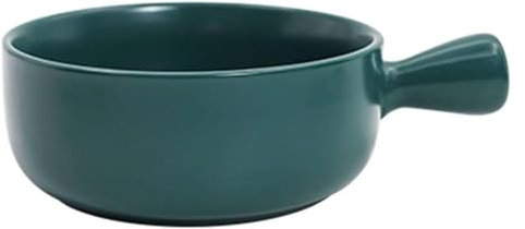 Lasagneskål Stor djup, keramisk enfärgad gryta, lasagneform med handtag, pastaform for ugn, non-stick porslinsbakform, mikrovågssäker(Green)