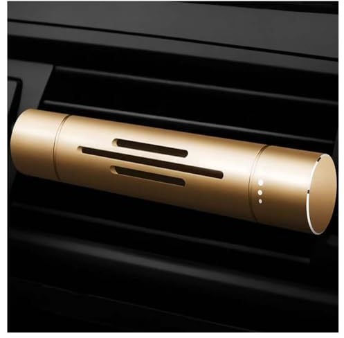 Auto Lufterfrischer, für Mercedes Benz E-Class AMG E53 E63S E43, Autodeodorant, Luxuriöses Auto Zubehör Innenraum Car Diffuser,D/Gold