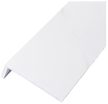 Copertura di ricambio per davanzale in acrilico, impermeabile, decorativa, per cemento, metallo e piastrelle, 110 x 35 cm