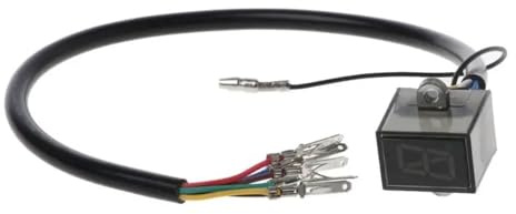 Supporto Indicatore Marcia Moto Per equipaggiamento motociclistico Indicatore di marcia digitale universale a 6 velocità Display motocross Sensori leva del cambio Display marcia