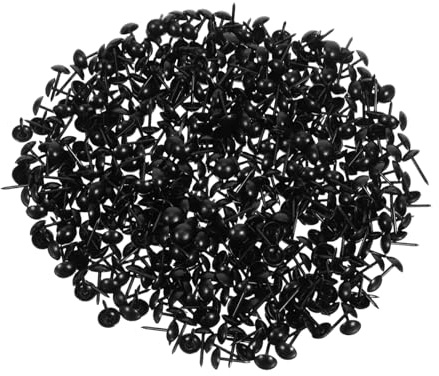 Clous Décoratifs pour Bois en Fer Noir 500 Pièces, Finition | Style Rétro Élégant, Usage Mobilier et Chambre, Pose DIY Simple et Maintien Stable