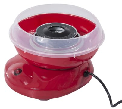 HOMCOM Electric Candy Floss Machine Cotton Candy Maker Gadgetry 450W Red
