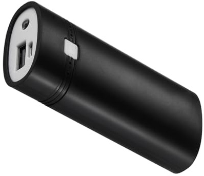 ciciglow Batteria Al Litio Fai da Te Power Bank Shell Box con Uscita USB e Indicatore per Smartphone, Caricabatterie Portatile Compatibile con, Design Compatto e Leggero (9400)