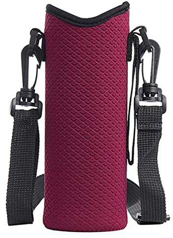 Borsa a tracolla per bottiglia d'acqua per Manica a tracolla in neoprene per supporto custodia Custodia sportiva Custodia in neoprene per bottiglia d'acqua Custodia Custodia Borsa per d'acqua