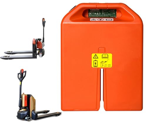 HJGHY 24v 20ah,A, Batterie Lithium 24 V 20 Ah / 36 Ah pour Chariot élévateur électrique ; Batterie de Remplacement 48 V 20 Ah pour transpalette électrique.