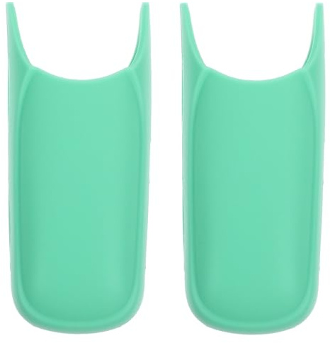 Healeved 2 Pezzi Manicotto in Silicone per Ferro Arricciacapelli e Piastra Copertura Isolante Antiscottatura Grip Antiscivolo Riutilizzabile per Styling Capelli in Casa Viaggio e Esterni