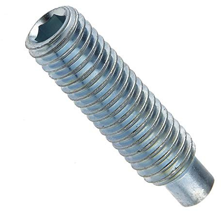Gewindestift DIN 915 45 H Stahl gal zn mit Zapfen u. Innen6kant M 20 x 60-25 Stück