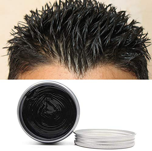 Noir Cire Colorante Cheveux DIY Coloration Temporaire Lavable Unisexe Utiliser pour pour la fête de Noël d'Halloween