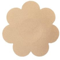 Bye Bra Cinta Para Levantar La Piel, Cinta Para Levantar Los Senos, Sujetador Adhesivo, Cinta Para Levantar Los Senos Con Cubre Pezones De Satén, Beige/Marrón Claro/Marrón Oscuro (Beis)