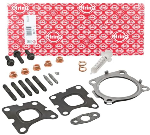 ELRING 657.120 Montagesatz Lader Kompatibel mit FORD Fiesta Mk6 Schrägheck JA8, JR8 FOCUS III Turnier FOCUS III Mondeo V Kombi CF C-Max II DXA/CB7, DXA/CEU | Kompatibel mit: FORD B-MAX, B-MAX Van, C-MAX II, C-MAX II Van, ECOSPORT, FIESTA VI, FIESTA VI Van, FIESTA VII, FIESTA VII Van