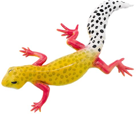 Blue Ocean Geckos Planet Wow Sammelfiguren – Gecko Nr 07 – Leopard- Gecko mit Farbwechsel