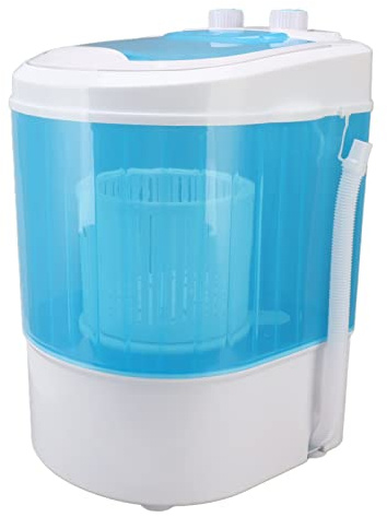 Mini lave linge séchant, capacité de 4, 5 kg PP Mini machine à laver puissant cycle de rinçage automatique 300 W avec tuyau de vidange pour appartements dortoirs(#2)