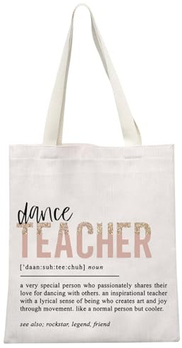 Tanzlehrer, Geschenk, Tanzlehrer, Definition, Tragetasche, Tanzlehrer, Wertschätzungsgeschenk, Tanzgeschenk für Trainer, Lehrer