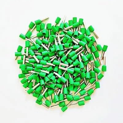 REIUAFWYGV E25-16 Insulating Crimp Terminal Connector 50PCS/Bag Tube Insulated Cord end terminals 25mm2 Cable Connector Wire terminals(5,E25-12)