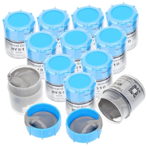 VILLCASE 15pcs High Performance CPU GPU Thermal Paste Silicone Grease for Effective Heat Transfer for Gaming Laptops and Desktop Coolers