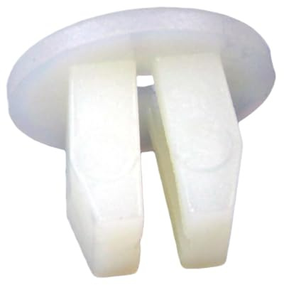 Madrevite in Plastica (Nylon 6.6), da Utilizzare con Viti Autofilettate per Assemblaggio di Pannelli e Carrozzerie nel Settore Automotive - 3,9X0,8-8 - Naturale - 20 pezzi - Plastic Hardware Store