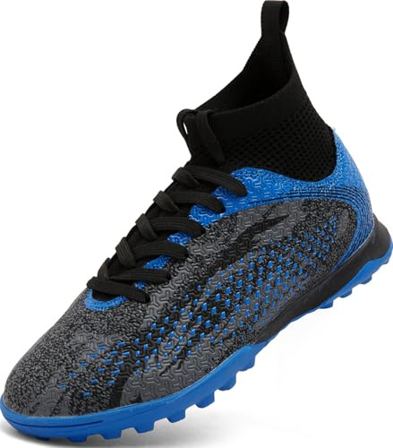 situkeke Boys Football Boots Girls Kids Astro Turf Football Shoes FG AG Soccer Shoes Indoor Outdoor Teenager Trainers