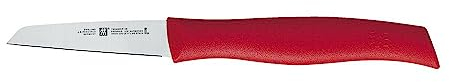 ZWILLING Twin Grip Gemüsemesser, Klingenlänge 7 cm, Kunststoffgriff, Rot