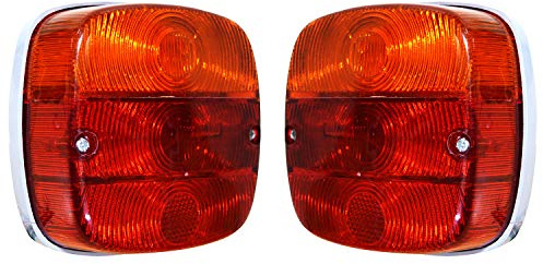 Trasera/ Stop Lámpara de Luz intermitente Massey Ferguson Tractores Universal luz (lh + rh) 12V -11009001