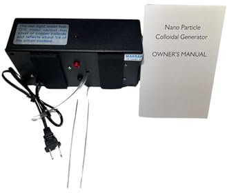 Nano Particle Colloidal Silver Generator
