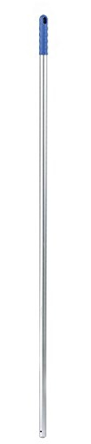 Alu-Stiel 140 cm mit Aufhängeloch für Klapphalter Wasserschieber u.ä. Alustiel Aluminium Stiel Aluminiumstiel Moppstiel