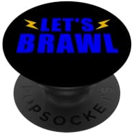 EAT SLEEP BRAWL REPEAT DAMEN HERREN KINDER JUNGEN MÄNNER PopSockets Klebender PopGrip