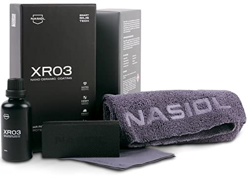 NASIOL Revêtement céramique Nano XR03 - Protection de peinture pour voiture - 50 ml